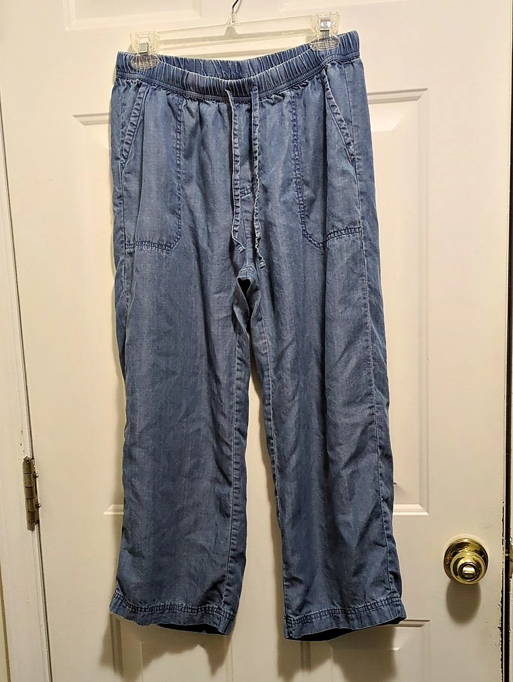 Splendid Angie Indigo Chambray Pants Blue [Inse